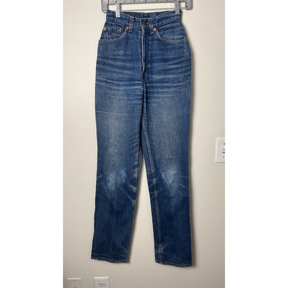 VINTAGE LEVIS 505 80'S HIGH WAIST MOM JEANS 22